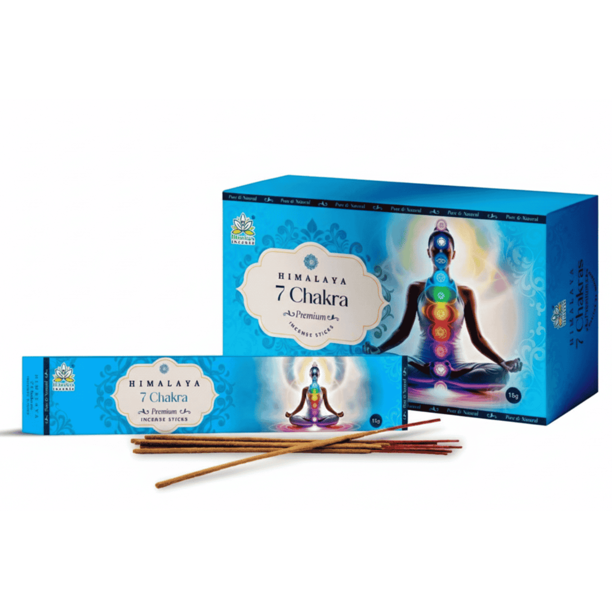 Himalaya 7 Chakra Premium Incense Stick-15g
